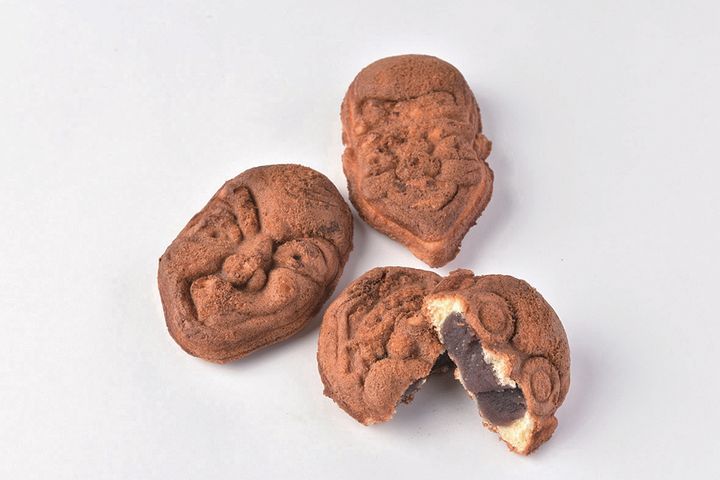 力餅家の福面まんじゅう1個200円