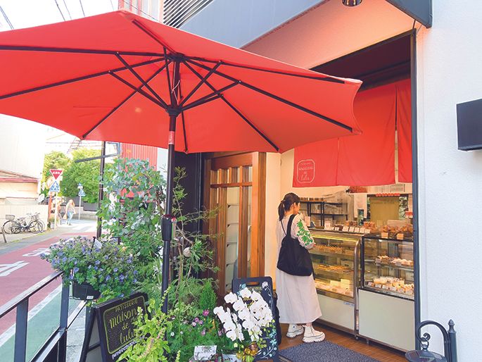 鎌倉のmaison de luluの店内