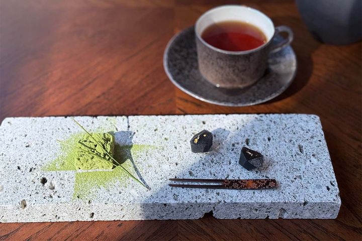 ウェルカムスイーツとウェルカムドリンク