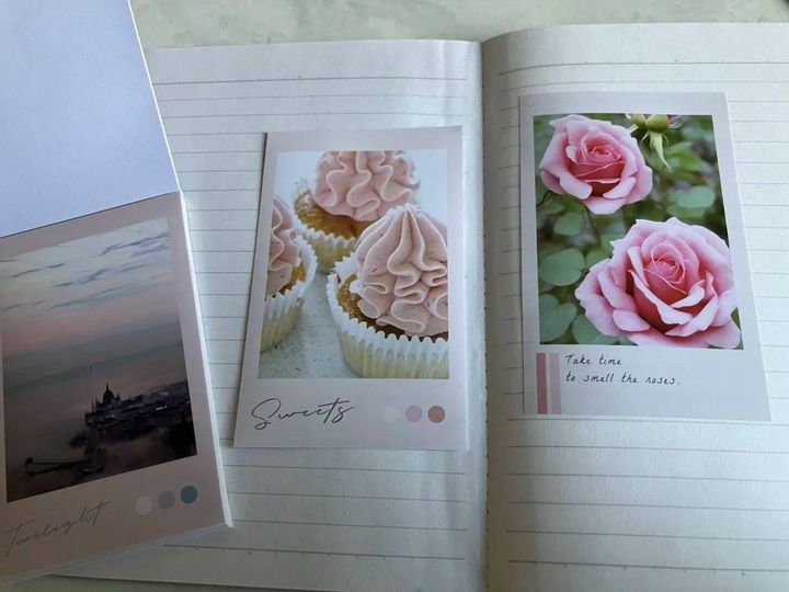 Seria(セリア)：ブック型チェキサイズシール