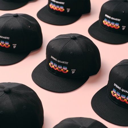 富山県朝日町の名景「春の四重奏」をモチーフにした刺繍キャップ、50個限定発売！