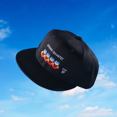 富山県朝日町の名景「春の四重奏」をモチーフにした刺繍キャップ、50個限定発売！