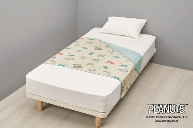 「ピーナッツ クールハーフケット(アイボリー)」(5500円)