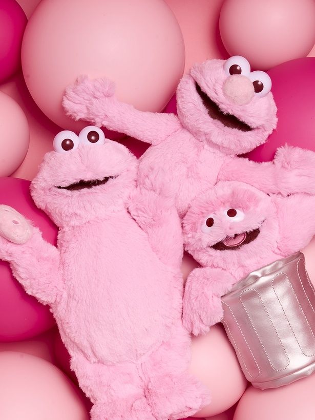 「ピンクぬいぐるみS」(各4290円)