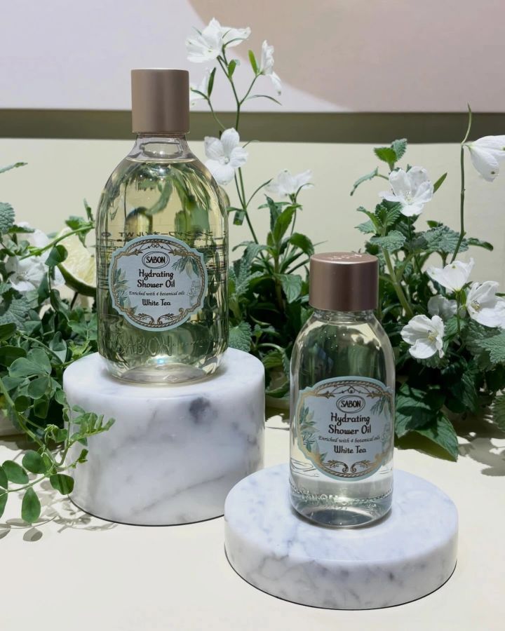 SABON ハイドレイティング シャワーオイル ホワイトティー