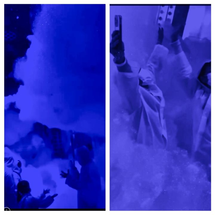 「チームラボ バイオヴォルテックス京都」の泡ブース