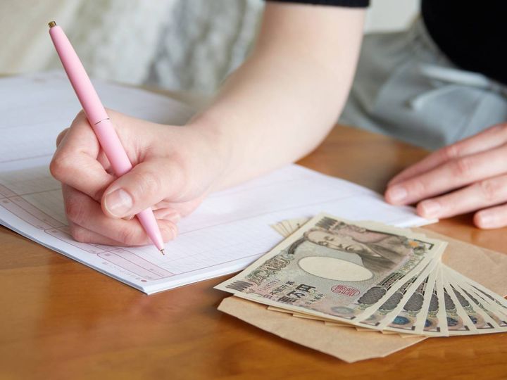 家計簿をつける人