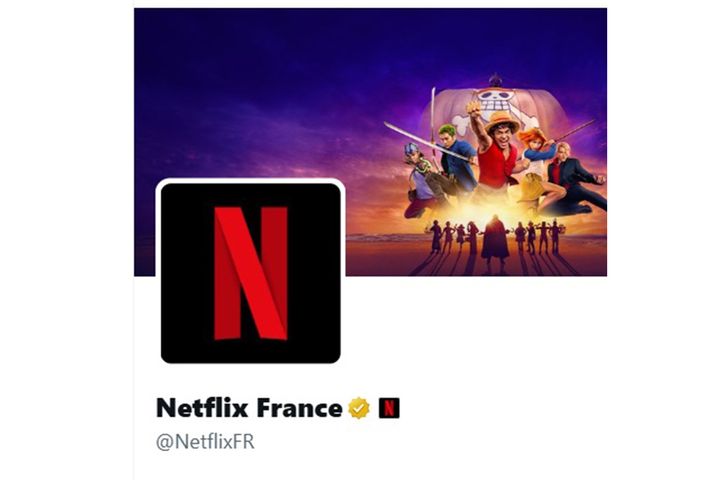 Netflixフランスの公式アカウント