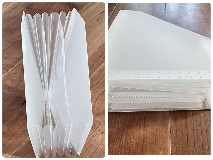 「ポリプロピレン スタンドじゃばらファイル」A5用、3ポケット 税込290円