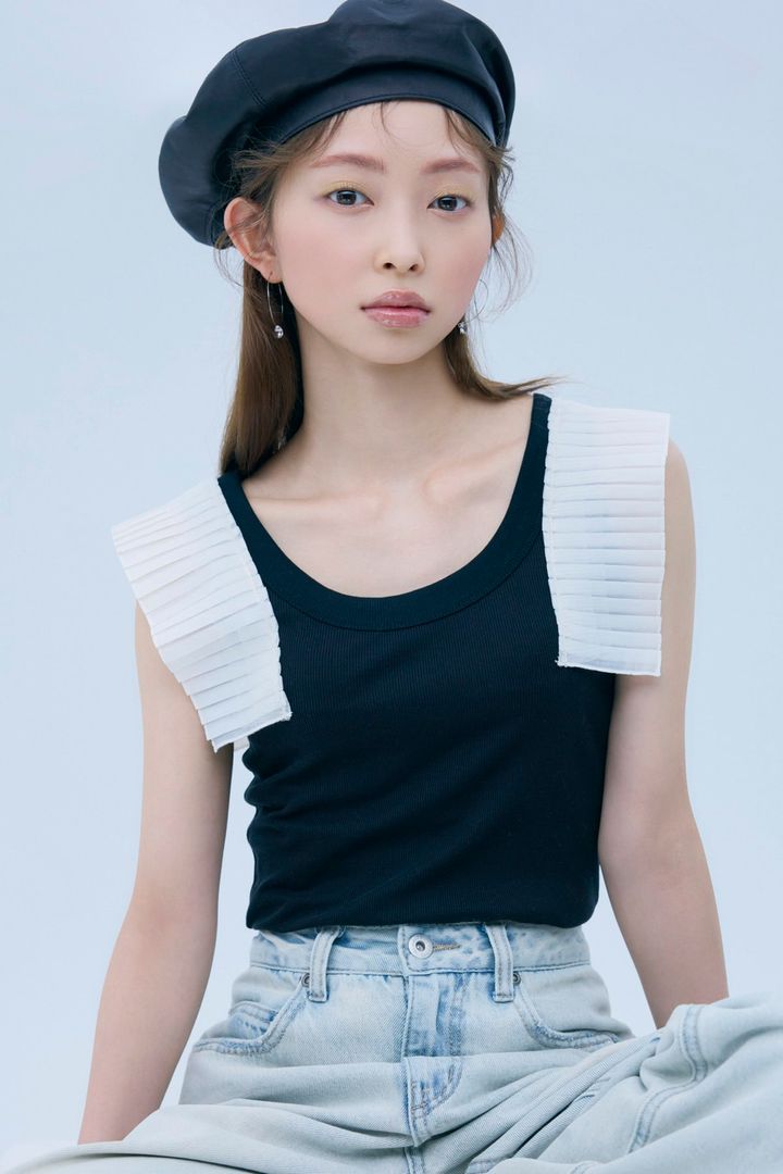 かなみん（辻野かなみ）が2026年春トレンドの「ピンク眉」メイクを披露。やわらかなピンクニュアンスで最上級にかわいい“盛り顔”を叶えるビジュアル。