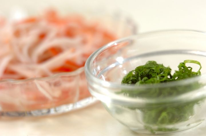 シャキシャキジャガイモサラダの下準備2