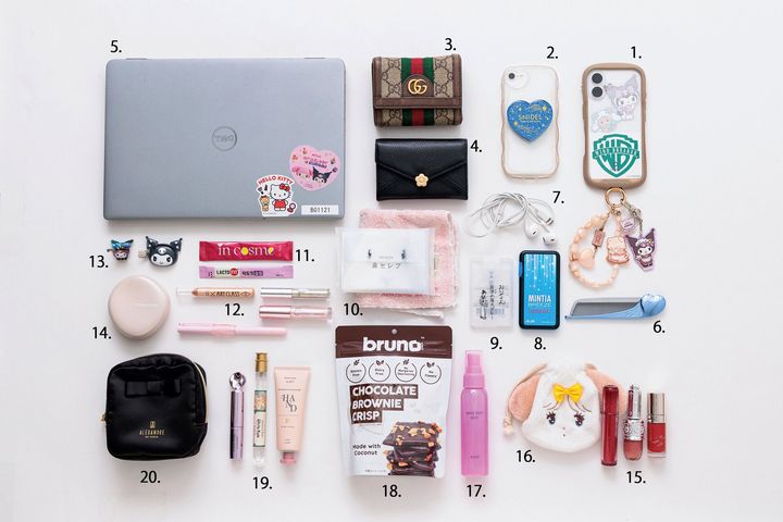 sweet編集部・三浦 バッグの中身