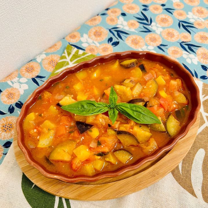 レンチンで！ラタトゥイユ