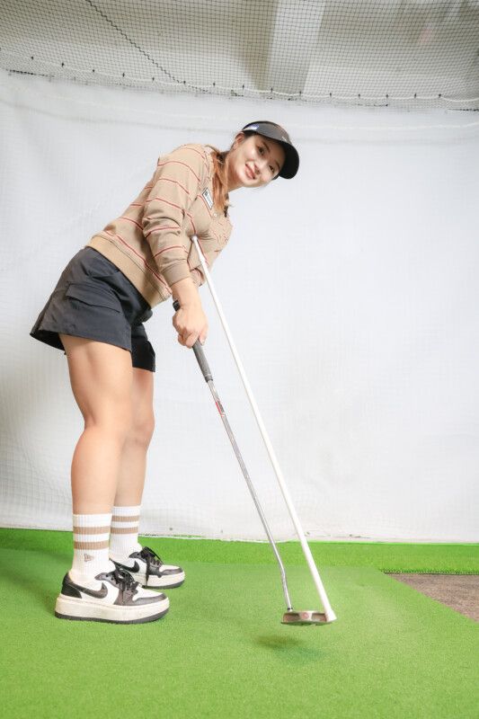 ショートパットを絶対に失敗しない打ち方！女性コーチが解説