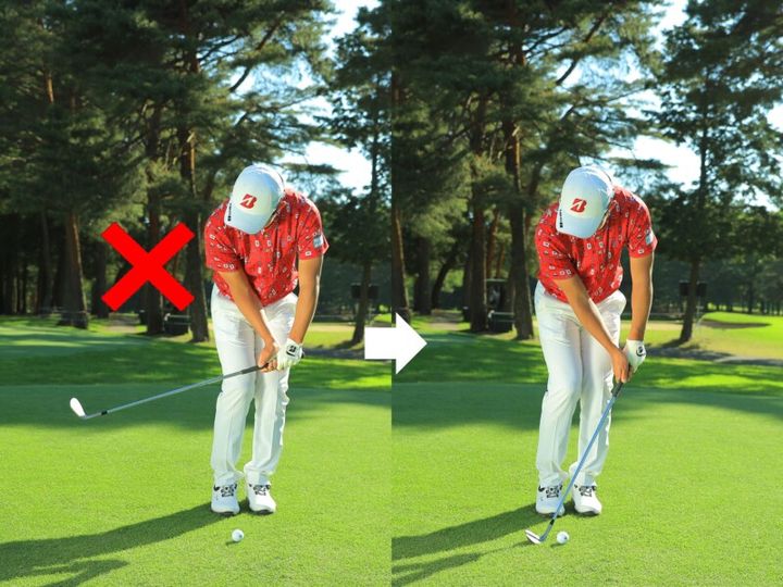 アプローチでボールを芯でミートする方法！男子プロがレッスン