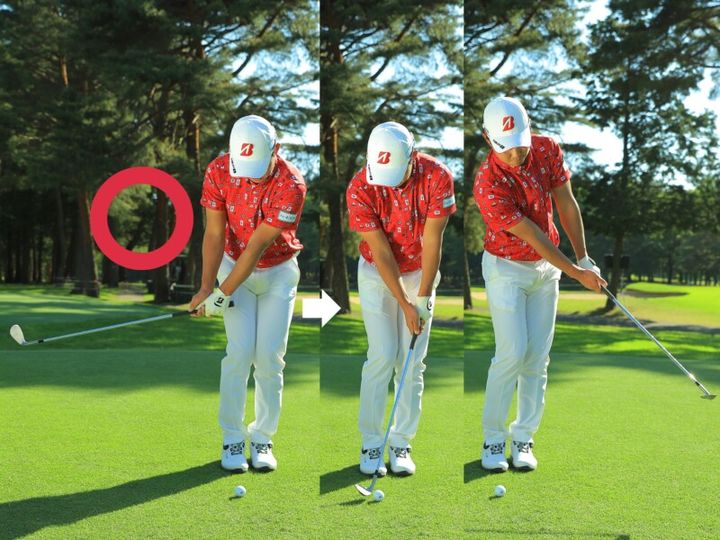 アプローチでボールを芯でミートする方法！男子プロがレッスン