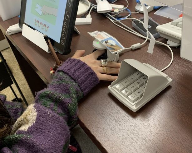 指静脈を登録しておけば、次回の受付がスムーズに