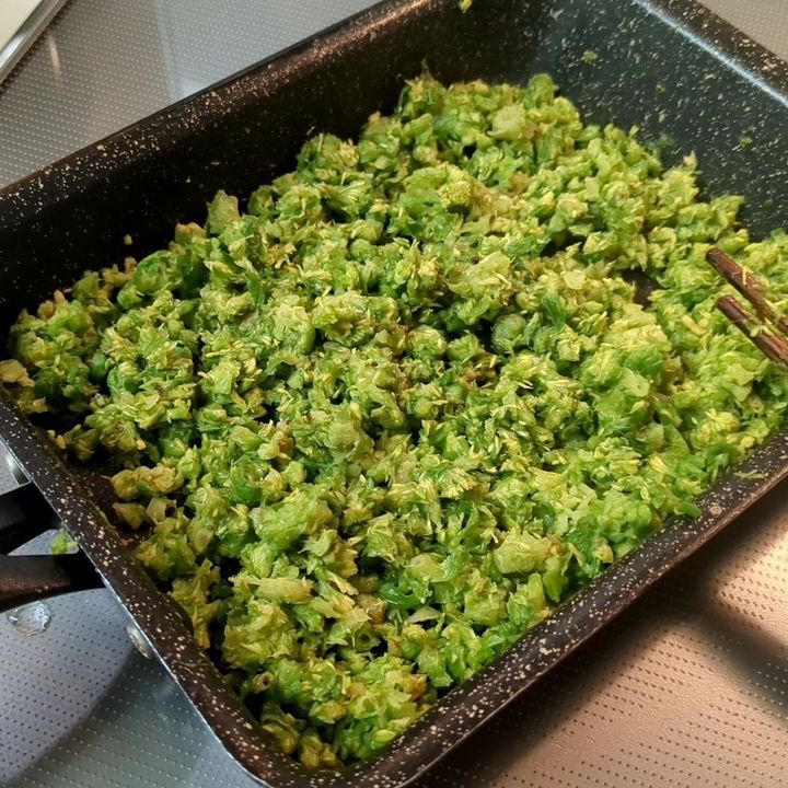 下茹で後、刻んで炒めます！