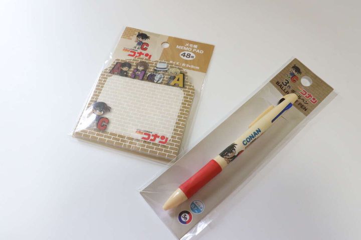 名探偵コナン メモ帳 名探偵コナン 三色ボールペン コナン