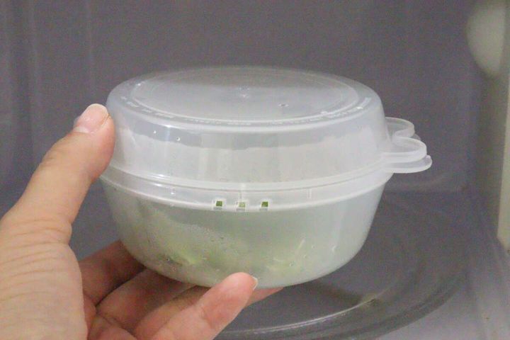 ダイソー 電子レンジでお手軽肉まん＆枝豆調理器 枝豆 使用例 電子レンジ