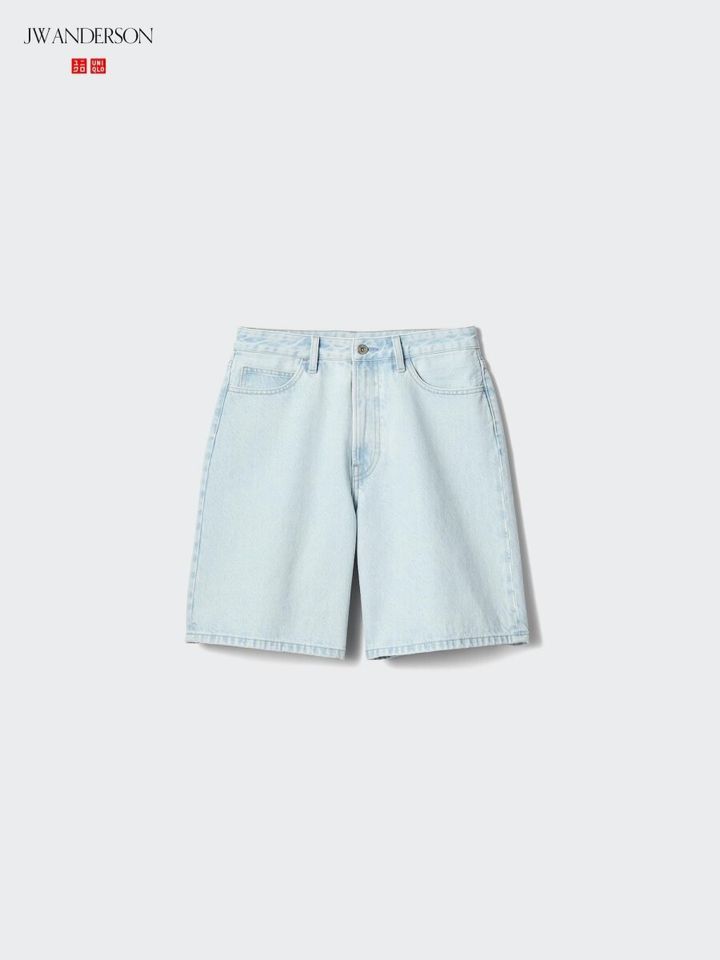 2026春ユニクロ大人女性おすすめコラボデニムハーフパンツ