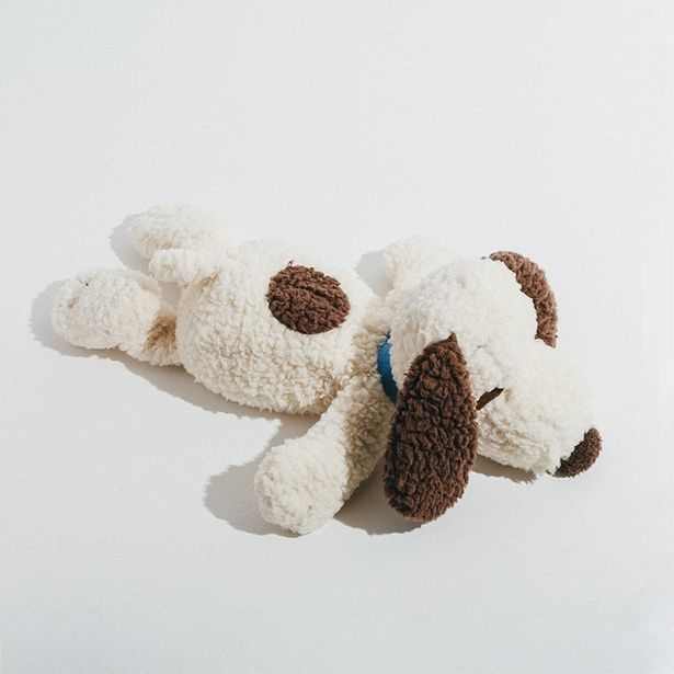 「ぬいぐるみ ふにゃもこリラックススヌーピー」