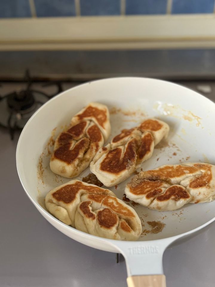 カルダモン,フライパン,パン,簡単レシピ,焼きたてパン,パンレシピ,花粉症