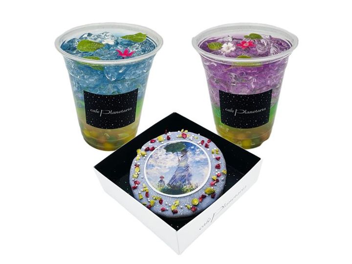 「睡蓮」830円、「モネのパンケーキ」780円