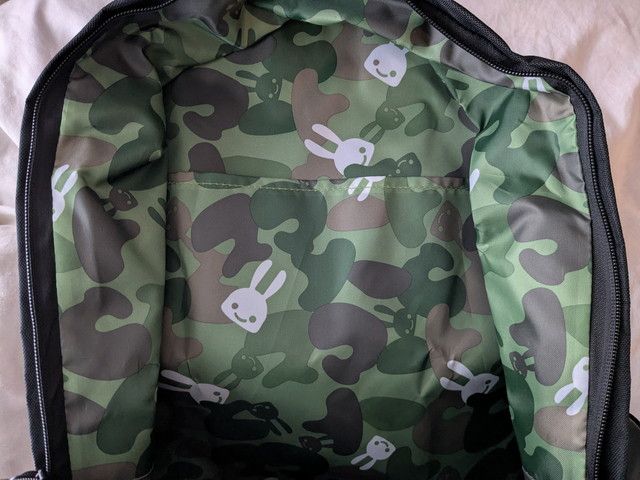 CUNE BIG BACKPACK メインコンパートメント内側ポケット