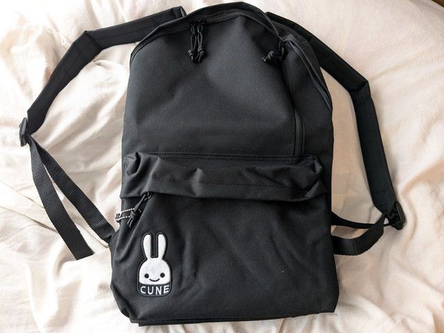 CUNE×smart BIG BACKPACK 全体