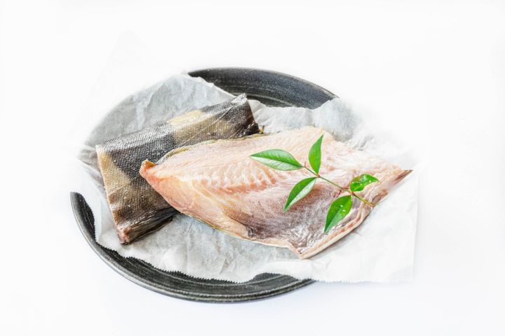 縞ほっけ 切り身 キッチンペーパー
