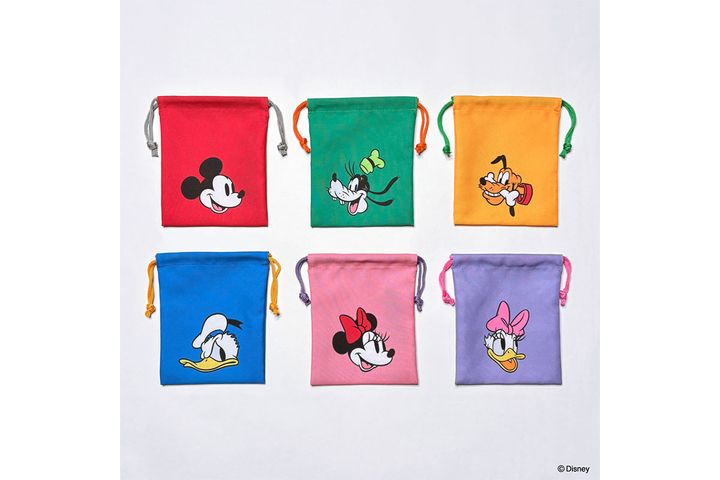 巾着／各￥110円（税込み）