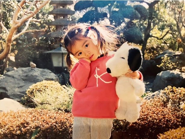  小さな頃の私とベルちゃん