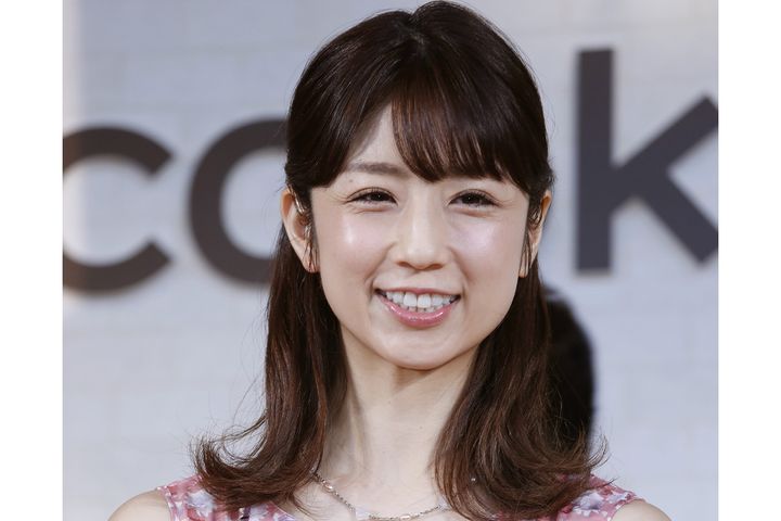 小倉優子さん（2018年3月13日、時事）