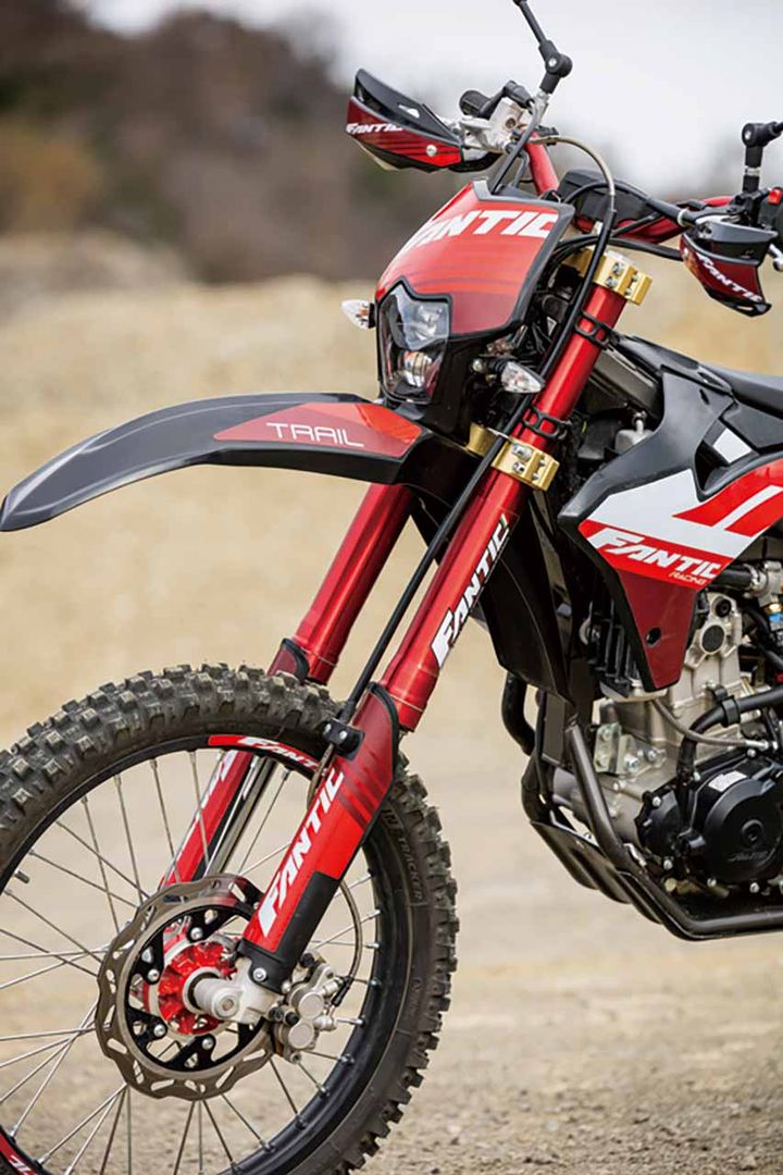 【ファンティック XEF125 / XEF250 Trail】イタリアン高級志向のトレールバイク
