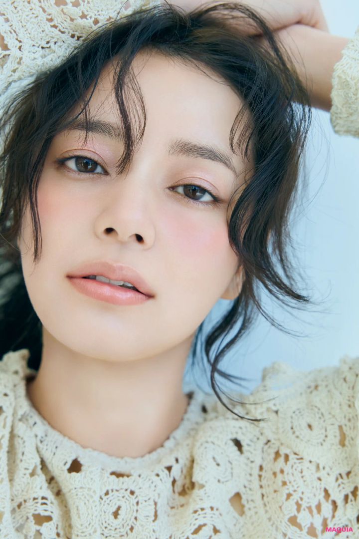 ミルキーオレンジのリップ＆チークコスメにおすすめのメイク