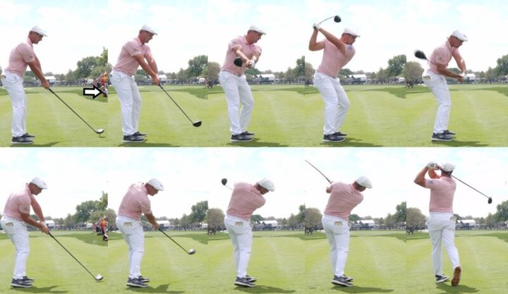 320ヤード飛ばす米男子プロのスイングを解説！インパクトの形が秀逸だった