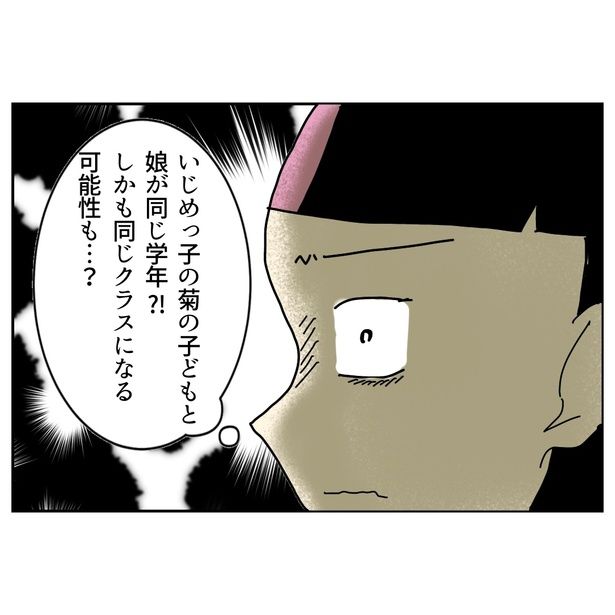 娘たちが同じクラスになる可能性を懸念する桜 14-2 画像提供：こっしーさん