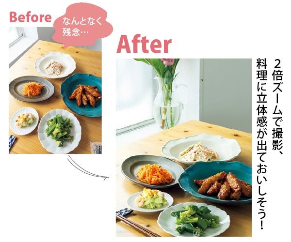 【料理】「構図」を意識して上手に撮るコツ