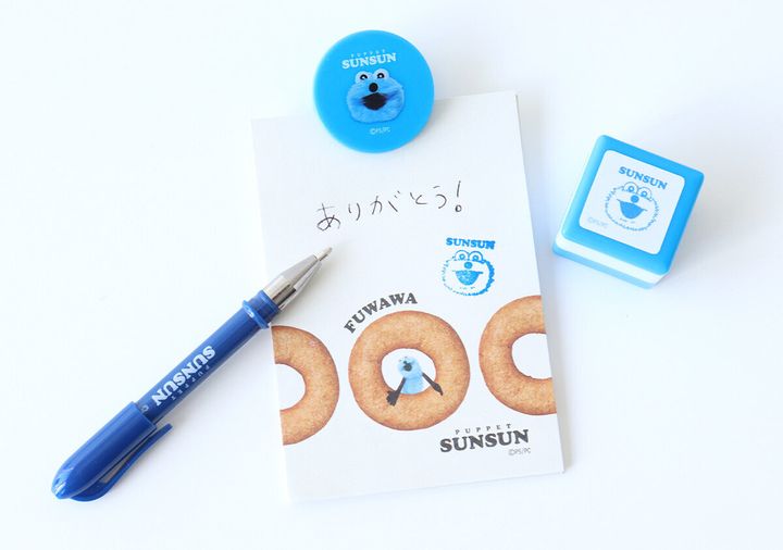 パペットスンスンミニボールペンスタンプ