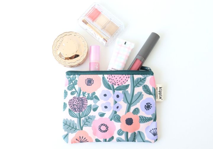 kippis花柄ティッシュポーチ小物収納