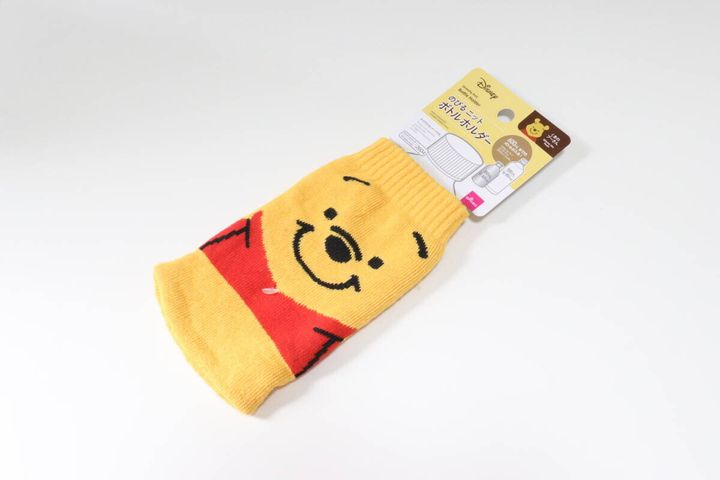 のびるニットボトルホルダー（くまのプーさん） 行楽グッズ