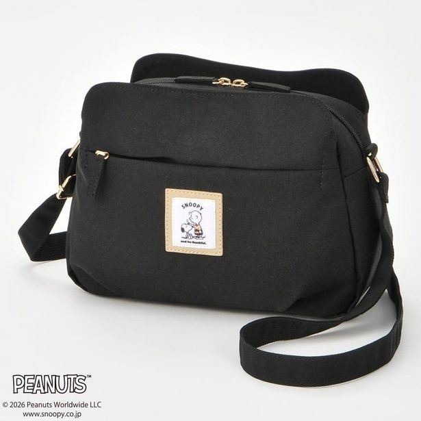 「レディース ショルダーバッグ(ブラック)」(各3289円)