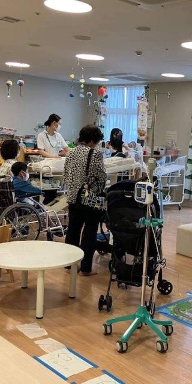 兵庫県立こども病院のプレイルーム