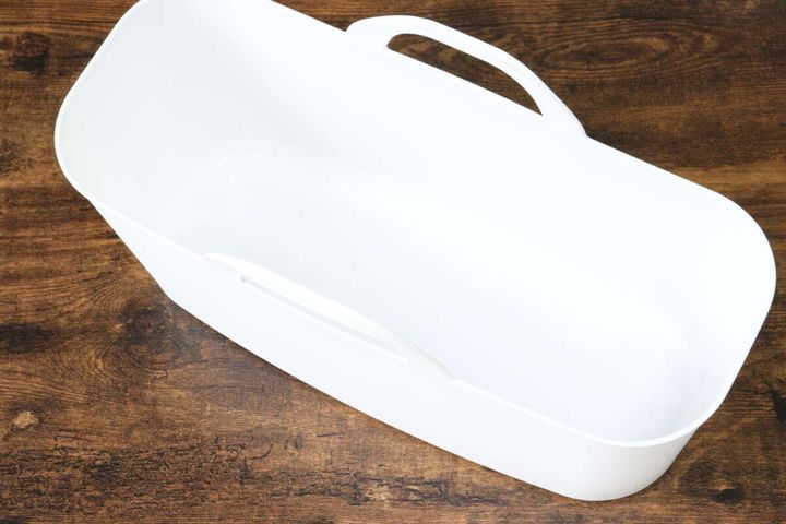 ダイソーのソフトバスケット スリムタイプのサイズ