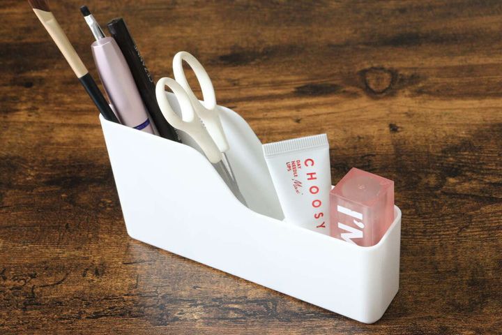 セリアのスリムタイプコスメスタンドの使用例