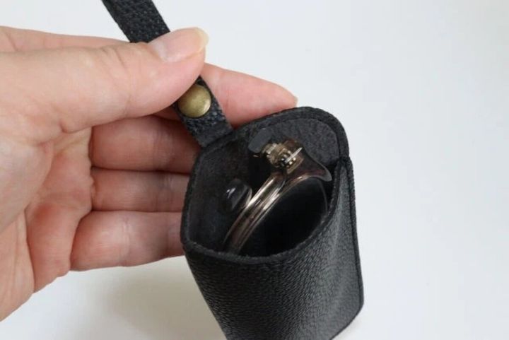 ダイソー 取っ手付ソフトメガネケース 使用例