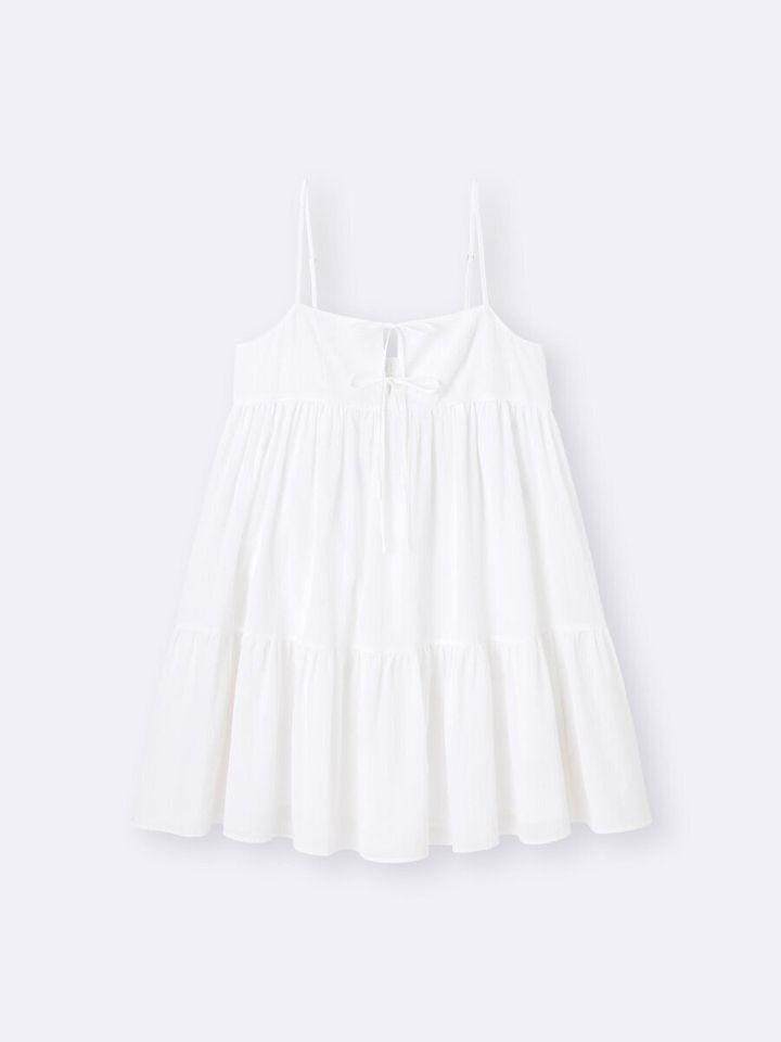 GUのキャミソールチュニックワンピース