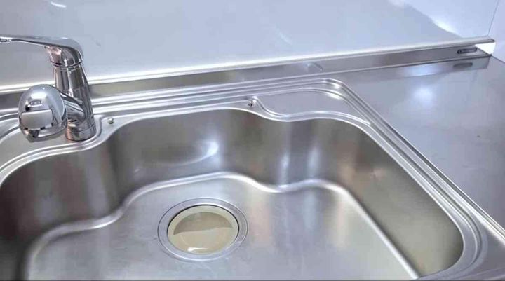 キッチンのサビが取れた