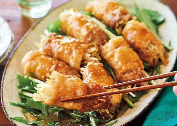 電子レンジで照り照り仕上げに （C）レタスクラブ編集部